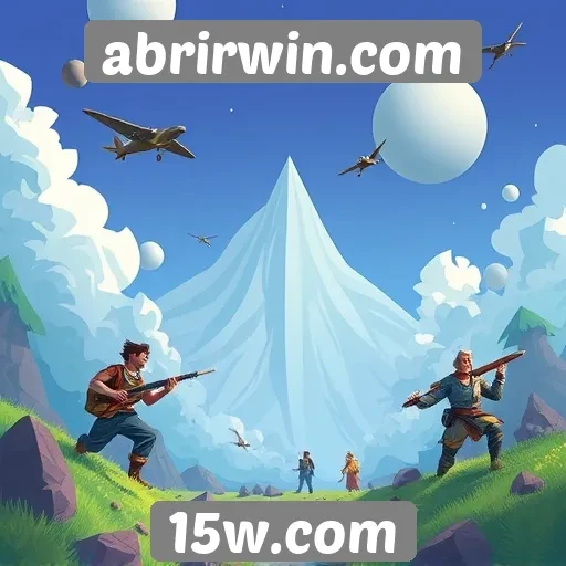Exploração da biblioteca de jogos disponível no abrirwin